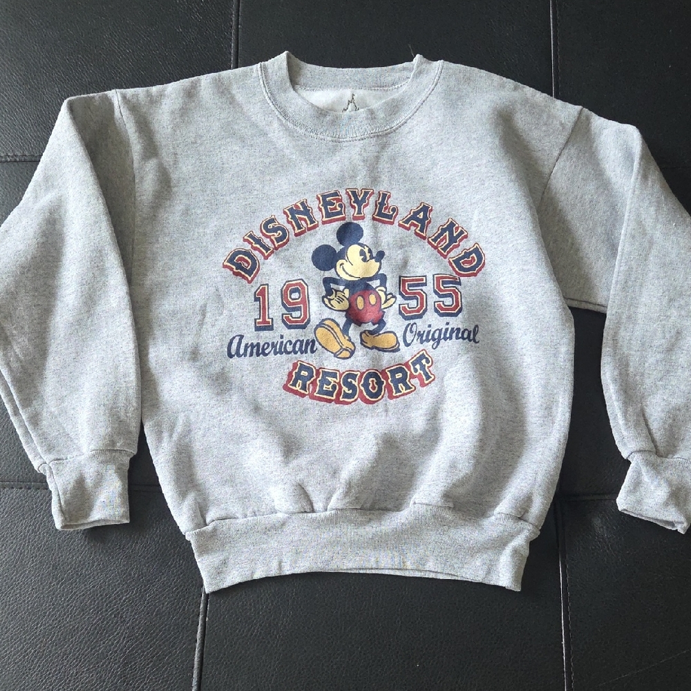 Unisex Hanes Gray Disneyland Resort Sweatshirt Size Medium New Never Worn!